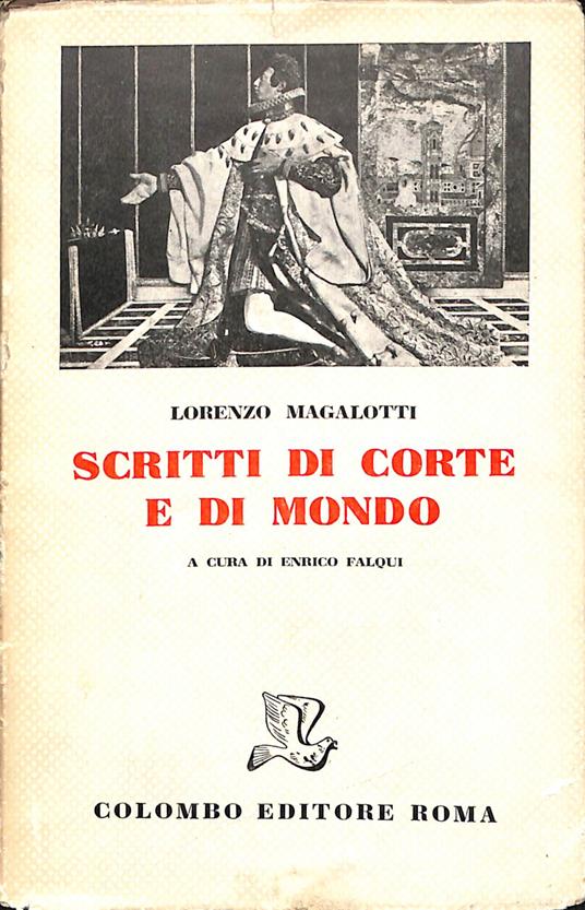 Scritti di corte e di mondo - Lorenzo Magalotti - copertina