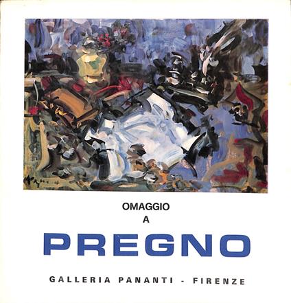 Omaggio a Enzo Pregno : dal 13 al 28 maggio 1969 - copertina