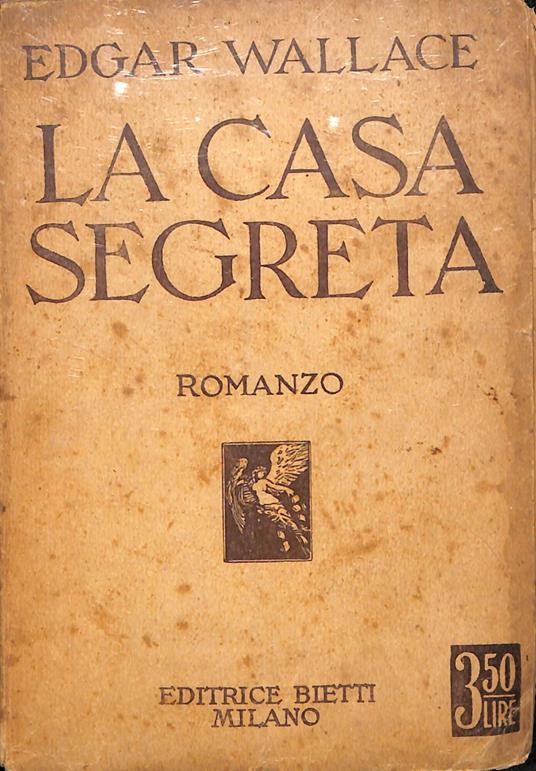 La casa segreta : romanzo - copertina