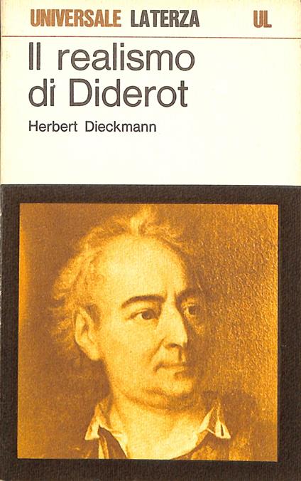 Il realismo di Diderot - Herbert Dieckmann - copertina