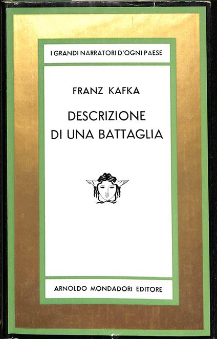 Descrizione di una battaglia e altri racconti - Franz Kafka - copertina
