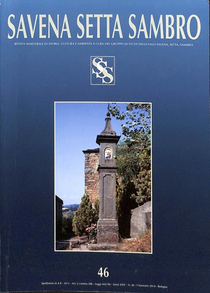 Savena Setta Sambro n. 46. I semestre 2014 - copertina