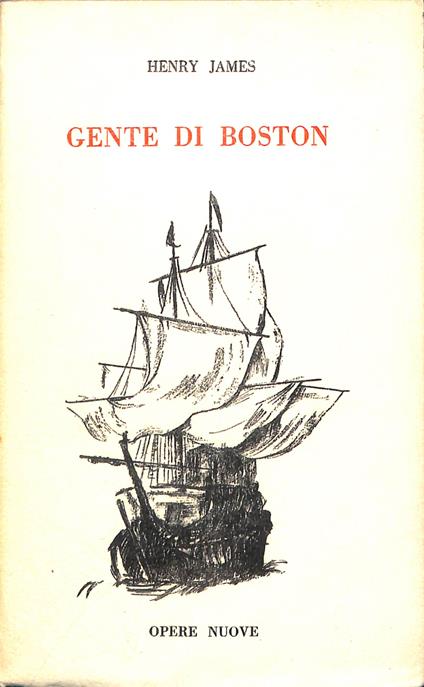 Gente di Boston - Henry James - copertina