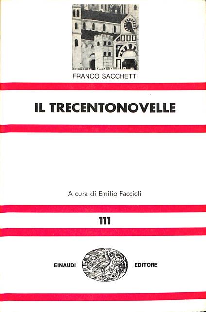 Il trecentonovelle - Franco Sacchetti - copertina