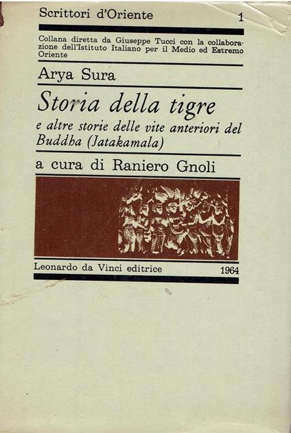 Storia della tigre e altre storie delle vite anteriori del Buddha (Jatakamala) - copertina