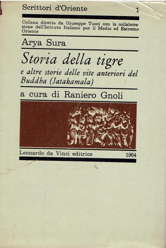 Storia della tigre e altre storie delle vite anteriori del Buddha (Jatakamala) - copertina