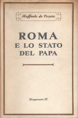 Roma e lo stato del Papa - copertina