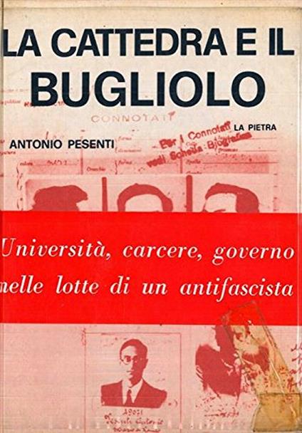 La cattedra e il Bugliolo - copertina