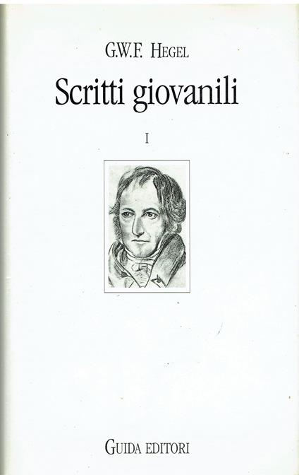 Scritti Giovanili Volume 1 - copertina