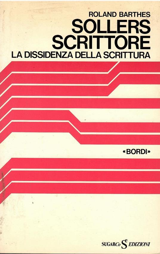 Sollers scrittore - copertina
