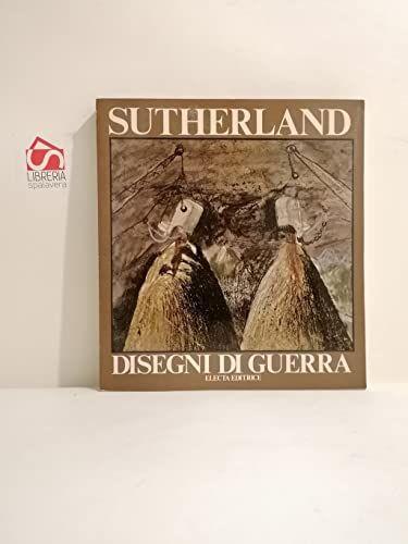 Sutherland Disegni Di Guerra - copertina