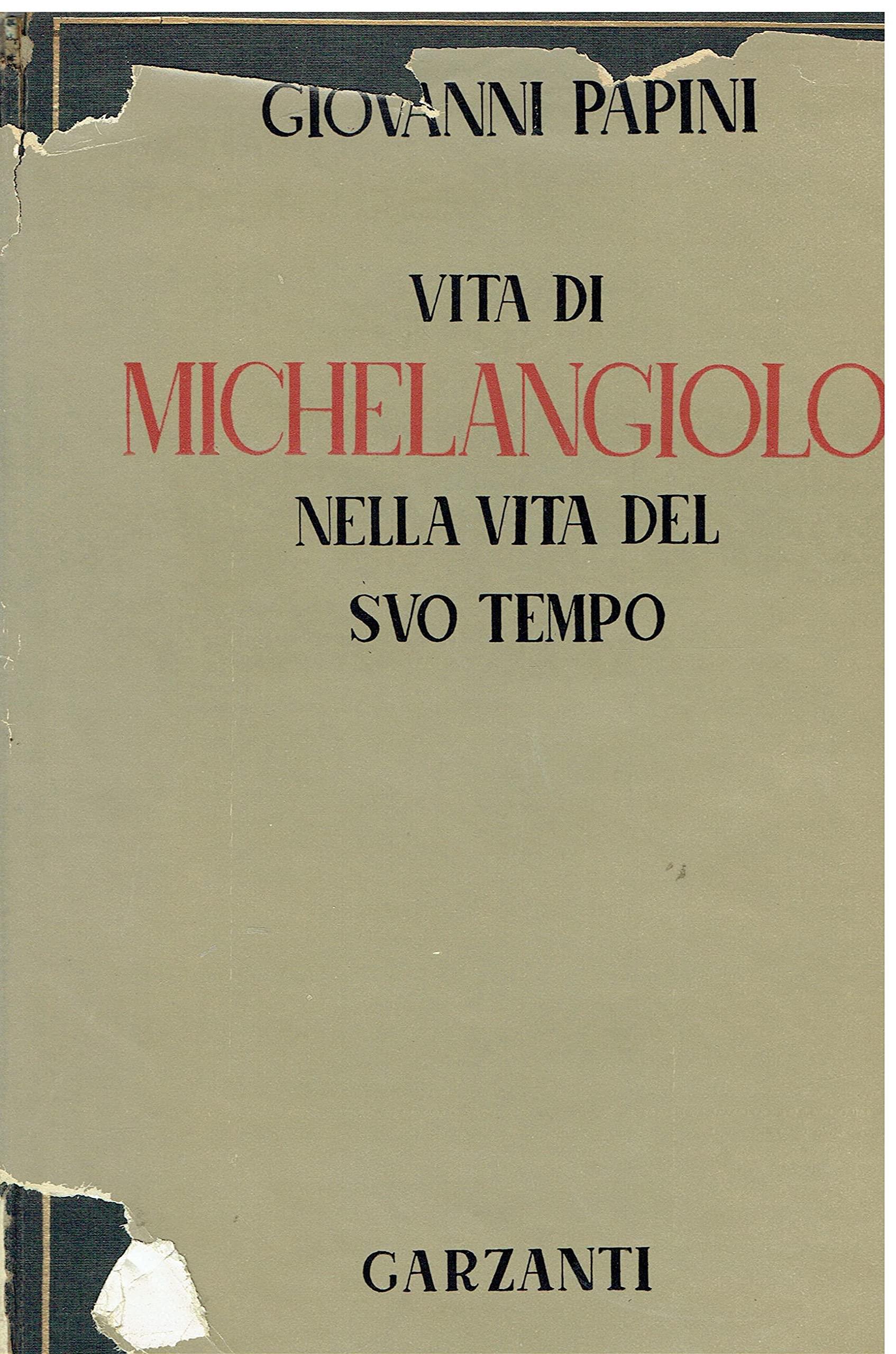 Vita di Michelangelo nella vita del suo tempo
