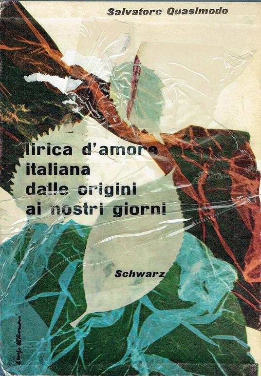 Lirica d'amore Italiana dalle origini ai nostri giorni - copertina