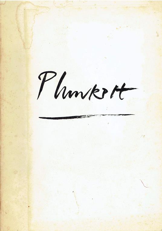 MOSTRA. E.C.PLUNKETT. OPERE 1967-74. TESTO DI G.C.ARGAN - copertina