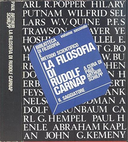 La filosofia di Rudolf Carnap - copertina