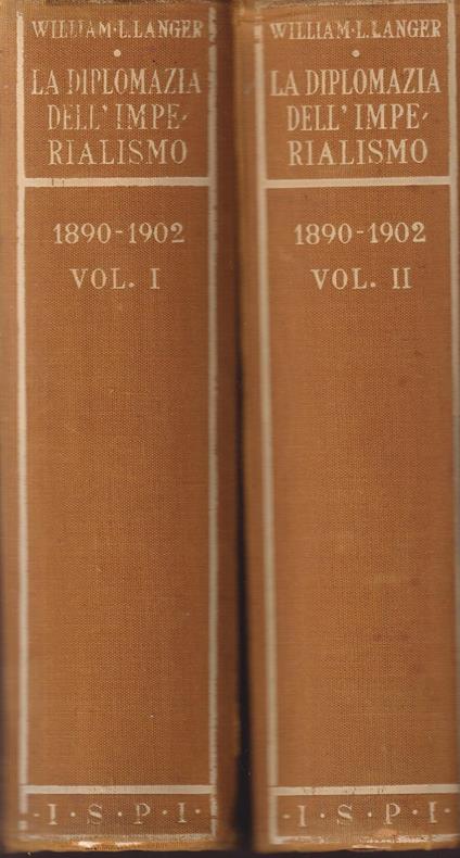 La diplomazia dell'Imperialismo (1890-1902) - copertina