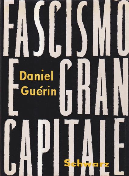 Fascismo e gran Capitale - copertina