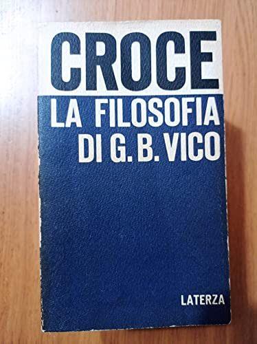 filosofia di G. B. Vico - copertina