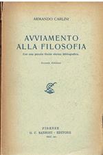 Armando Carlini - Avviamento alla Filosofia - Ed. Sansoni 1950