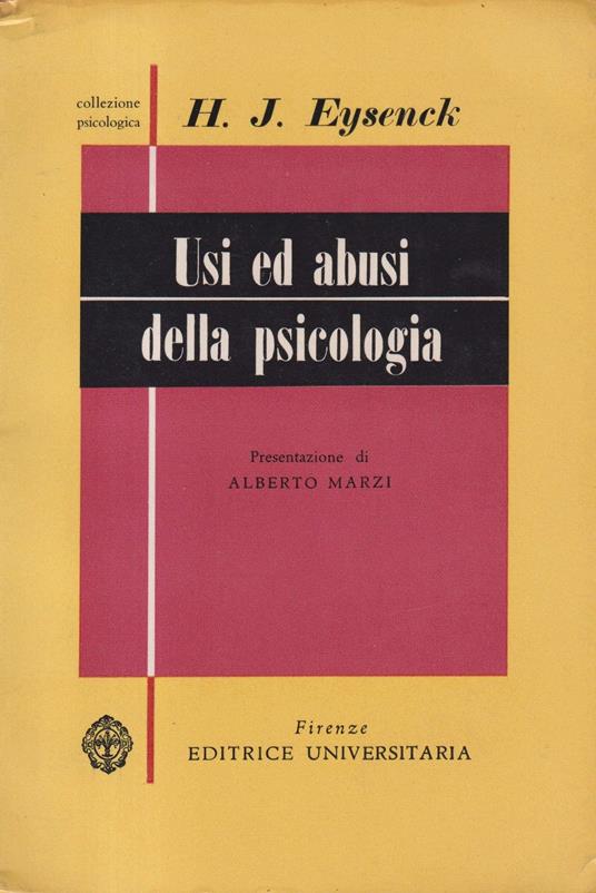 Usi ed abusi della psicologia - copertina