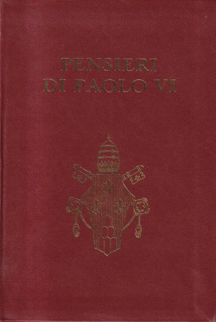 Pensieri di Paolo VI - copertina