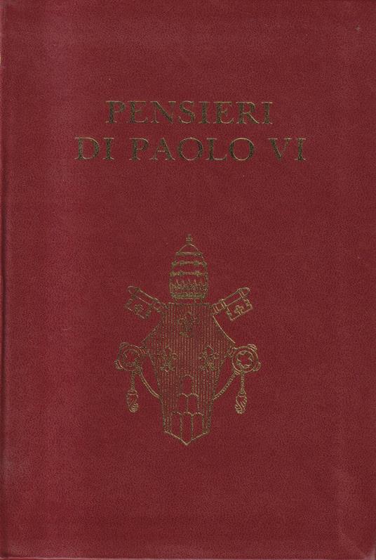 Pensieri di Paolo VI - copertina