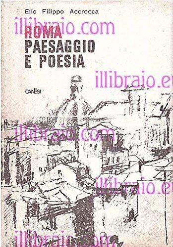 Roma paesaggio e poesia - copertina