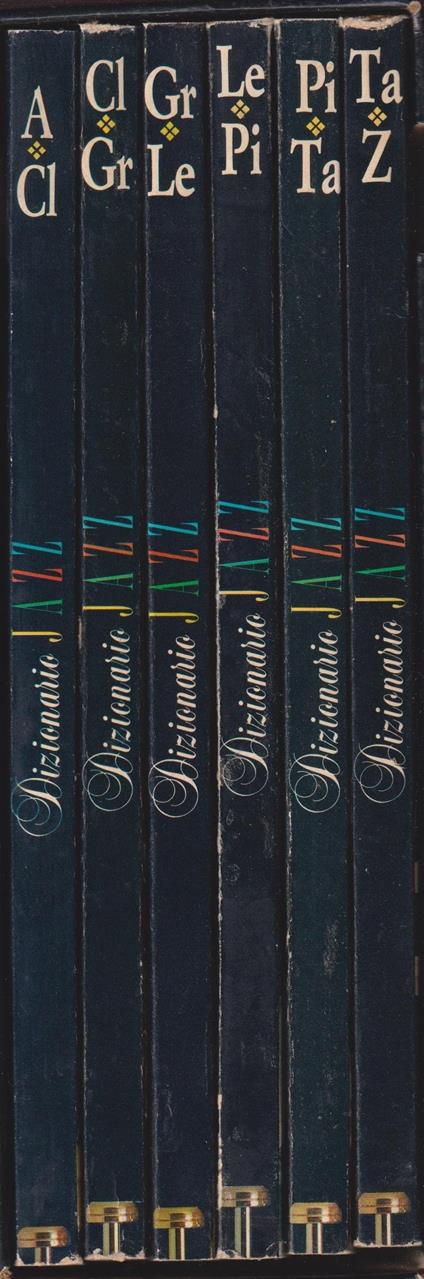 DIZIONARIO JAZZ 6 VOLL. - copertina