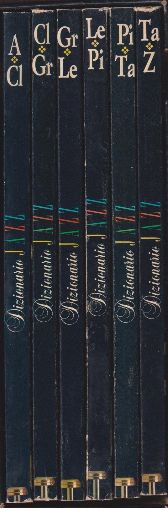 DIZIONARIO JAZZ 6 VOLL. - copertina