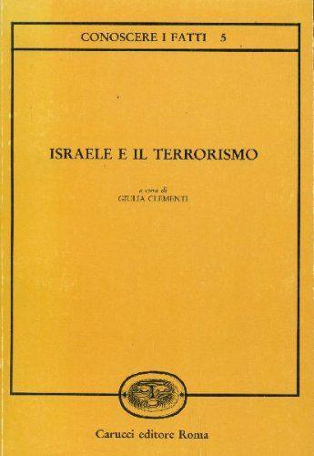 Israele e il terrorismo - copertina