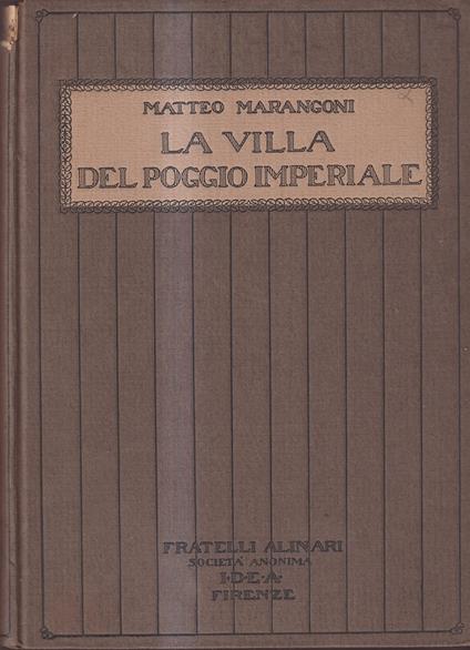 LA VILLA DEL POGGIO IMPERIALE - copertina