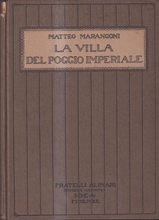 LA VILLA DEL POGGIO IMPERIALE - copertina