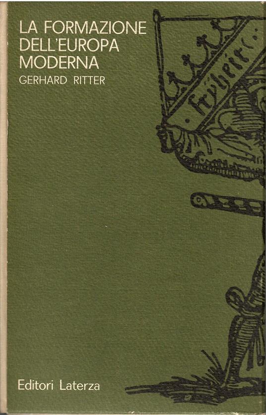 La formazione dell'Europa moderna - copertina