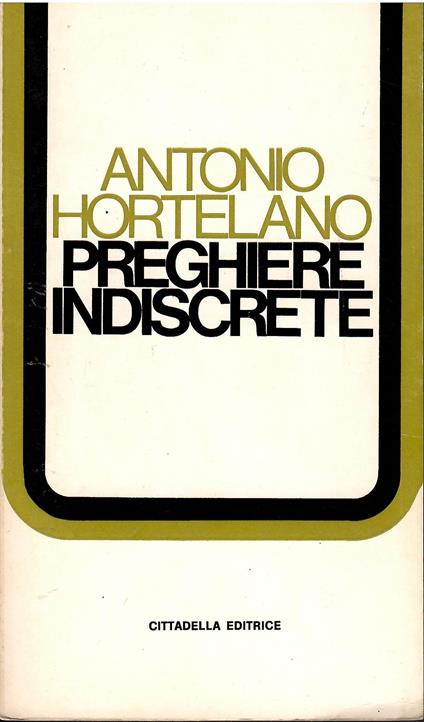 PREGHIERE INDISCRETE - copertina