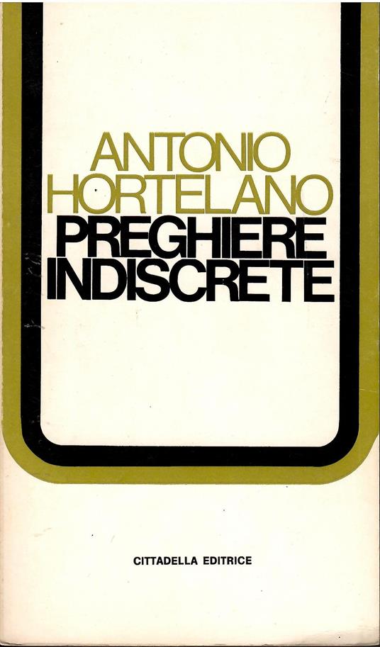 PREGHIERE INDISCRETE - copertina