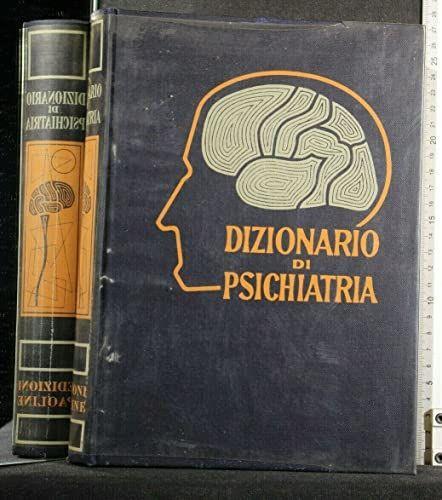 Dizionario Di Psichiatria - copertina