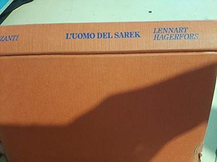 L' UOMO DEL SAREK garzanti 1995 - copertina