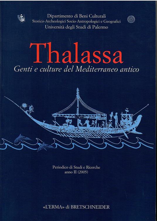 Thalassa. Genti e culture del Mediterraneo antico - copertina