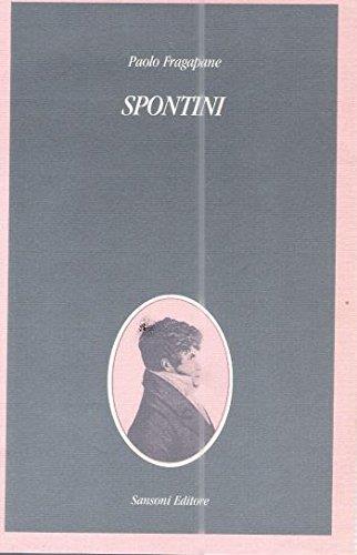 Spontini - Paolo Fragapane - copertina