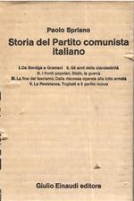 Storia del partito comunista italiano cinque volumi