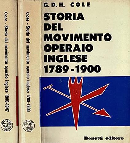 Storia del movimento operaio inglese - copertina
