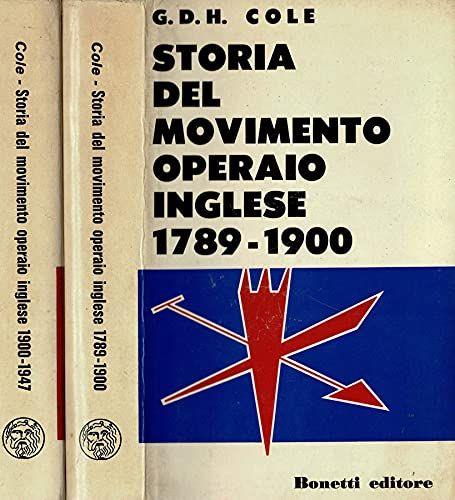 Storia del movimento operaio inglese - copertina
