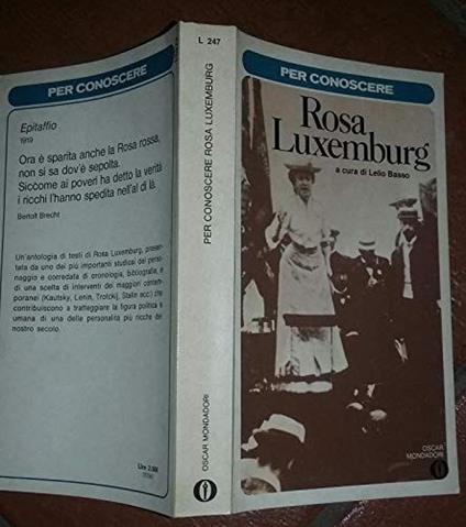 Per conoscere Rosa Luxemburg - copertina