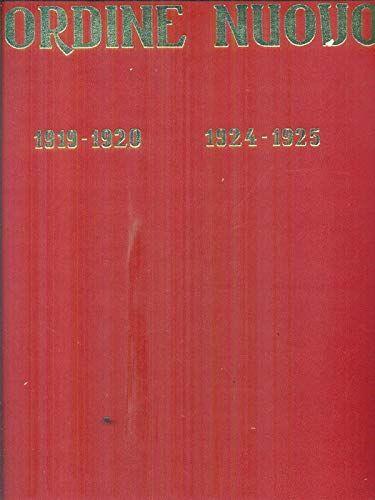 L' ordine nuovo 1919-1920/1924-1925 - copertina