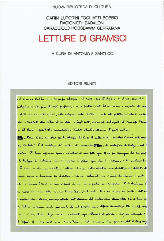 Letture di Gramsci - copertina