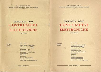 Tecnologia delle costruzioni elettroniche (vol. I e II) - copertina