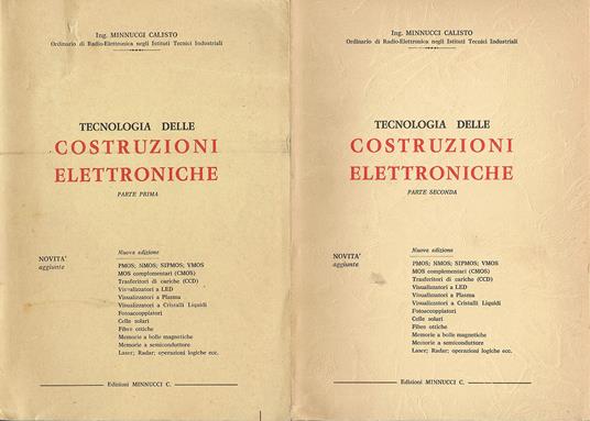 Tecnologia delle costruzioni elettroniche (vol. I e II) - copertina