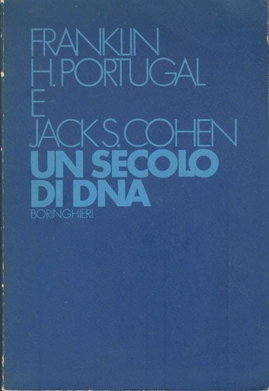 UN SECOLO DI DNA - copertina