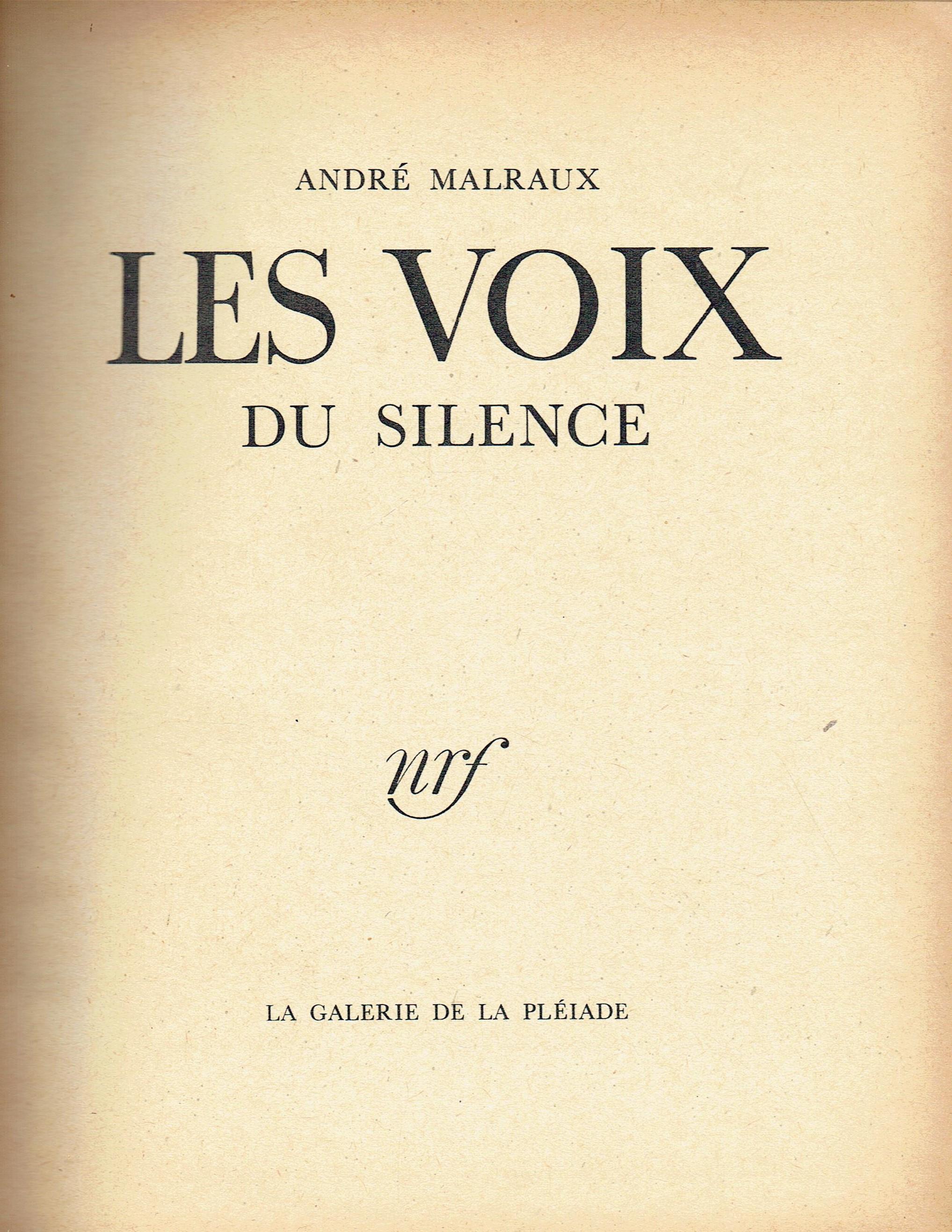 Les Voix Du Silence
