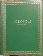 Acropoli rivista d'arte. 2 Voll